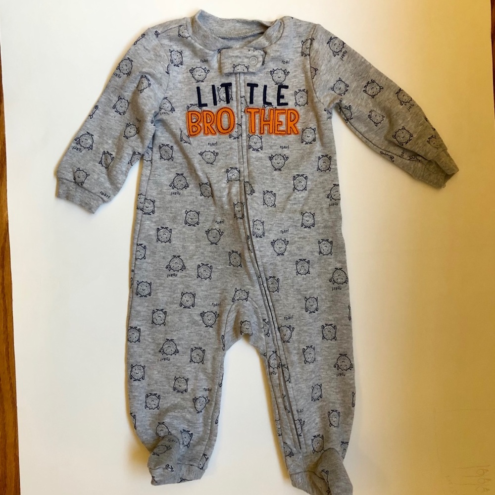 Little Brother footed PJs